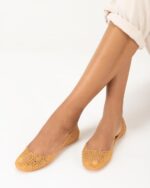 Melissa Fashion Campana Papel Brushed Flat Yellow - Image 3