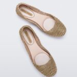 Melissa Fashion Campana Papel Flat Beige