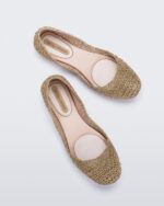 Melissa Fashion Campana Papel Flat Beige