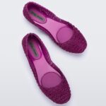 Melissa Fashion Campana Papel Flat Purple