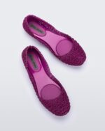 Melissa Fashion Campana Papel Flat Purple
