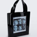 Melissa Fashion Canvas Bag Stranger Things Black New