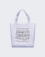 Melissa Fashion Canvas Bag Stranger Things Clear - Image 3