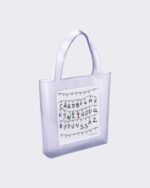 Melissa Fashion Canvas Bag Stranger Things Clear - Image 4