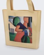 Melissa Fashion Canvas Tarsila Do Amaral Bag Yellow - Image 2