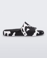 Melissa Fashion Cloud Simon Miller Slide Black-White Cow - Image 4