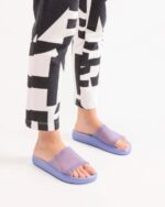 Melissa Fashion Cloud Slide Blue - Image 3