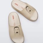 Melissa Fashion Cloud Tarsila Do Amaral Slide Beige