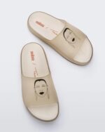 Melissa Fashion Cloud Tarsila Do Amaral Slide Beige