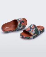 Melissa Fashion Cloud Tarsila Do Amaral Slide Tan - Image 2