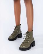 Melissa Fashion Cosmo Boot Green - Image 2