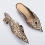 Melissa Fashion Court Shoe Y/Project Silver