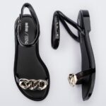 Melissa Fashion Dare Camila Coutinho Sandal Black-Gold