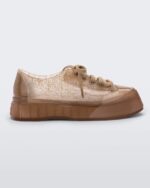 Melissa Fashion Drive Sneaker Clear Beige Flecked - Image 3