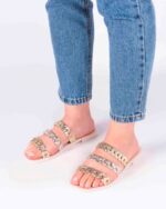 Melissa Fashion Feel Camila Coutinho Slide Beige - Image 3
