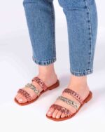 Melissa Fashion Feel Camila Coutinho Slide Orange - Image 3