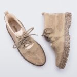 Melissa Fashion Fluffy Boot Beige