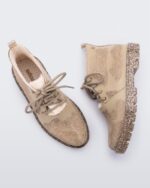 Melissa Fashion Fluffy Boot Beige