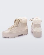 Melissa Fashion Fluffy Sneaker Beige - Image 2