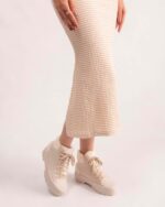 Melissa Fashion Fluffy Sneaker Beige - Image 3
