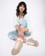 Melissa Fashion Fluffy Sneaker Beige New - Image 3