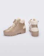 Melissa Fashion Fluffy Sneaker Beige New - Image 4