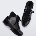 Melissa Fashion Fluffy Sneaker Black