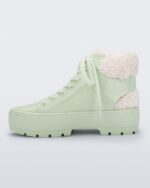 Melissa Fashion Fluffy Sneaker Green - Image 2