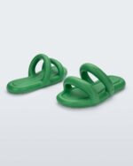 Melissa Fashion Free Bloom Slide Green - Image 2