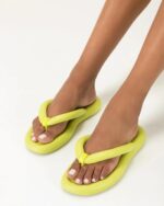 Melissa Fashion Free Flip Flop Lime Green - Image 3