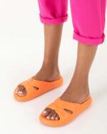 Melissa Fashion Free Slide Orange - Image 3