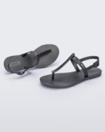 Melissa Fashion Grey Sun Ventura Metallic - Image 3