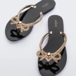 Melissa Fashion Harmonic Chrome IX Black-Gold