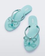 Melissa Fashion Harmonic Chrome IX Green