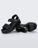 Melissa Fashion Kick Off Sandal Platform Black - Image 2