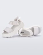 Melissa Fashion Kick Off Sandal Platform White - Image 2