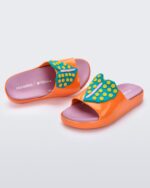 Melissa Fashion Mini Cloud Slide Fábula Infantil Orange - Image 3
