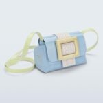 Melissa Fashion Mini Cross Bag Buckle Up Viktor & Rolf Blue