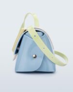 Melissa Fashion Mini Cross Bag Buckle Up Viktor & Rolf Blue-Green-Yellow - Image 2