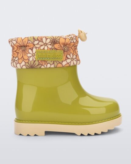 Melissa Fashion Mini Rain Boot Baby Green