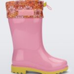 Melissa Fashion Mini Rain Boot Kids Pink