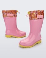 Melissa Fashion Mini Rain Boot Kids Pink - Image 3