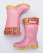 Melissa Fashion Mini Rain Boot Kids Pink - Image 4