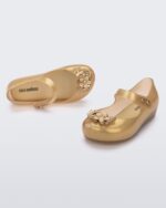 Melissa Fashion Mini Ultragirl Chrome Flower Baby Gold - Image 2