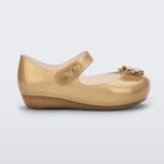 Melissa Fashion Mini Ultragirl Chrome Flower Baby Gold
