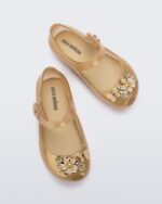 Melissa Fashion Mini Ultragirl Chrome Flower Baby Gold - Image 3