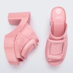 Melissa Fashion Mule Buckle Up Viktor & Rolf Pink