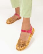 Melissa Fashion Obsessed Sandal Yellow-Pink - Image 3