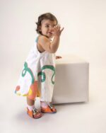 Melissa Fashion Orange Mini Beach Slide Sandal Mickey And Friends Baby - Image 5