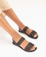 Melissa Fashion Panc Isabela Capeto Sandal Black - Image 3